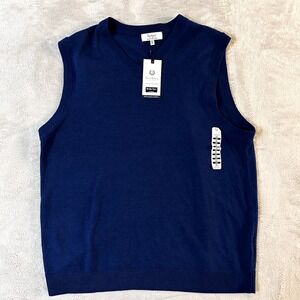 Turnbury 100% Extra Fine Merino Wool Biella Yarn Luxurious‎ Comfort Sweater XL